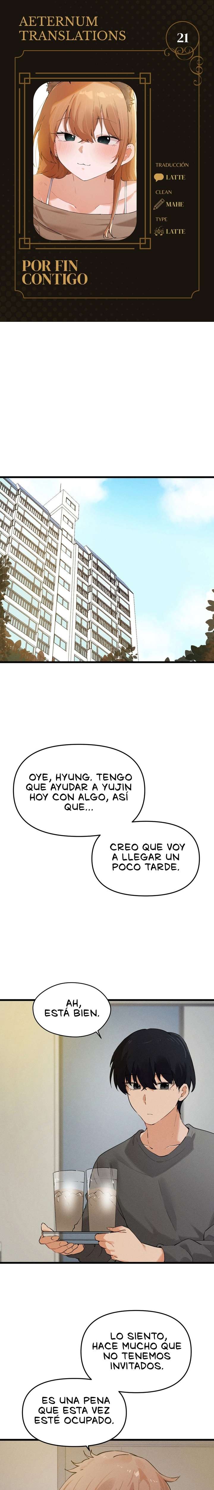 Por fin contigo. capítulo 21 página 1