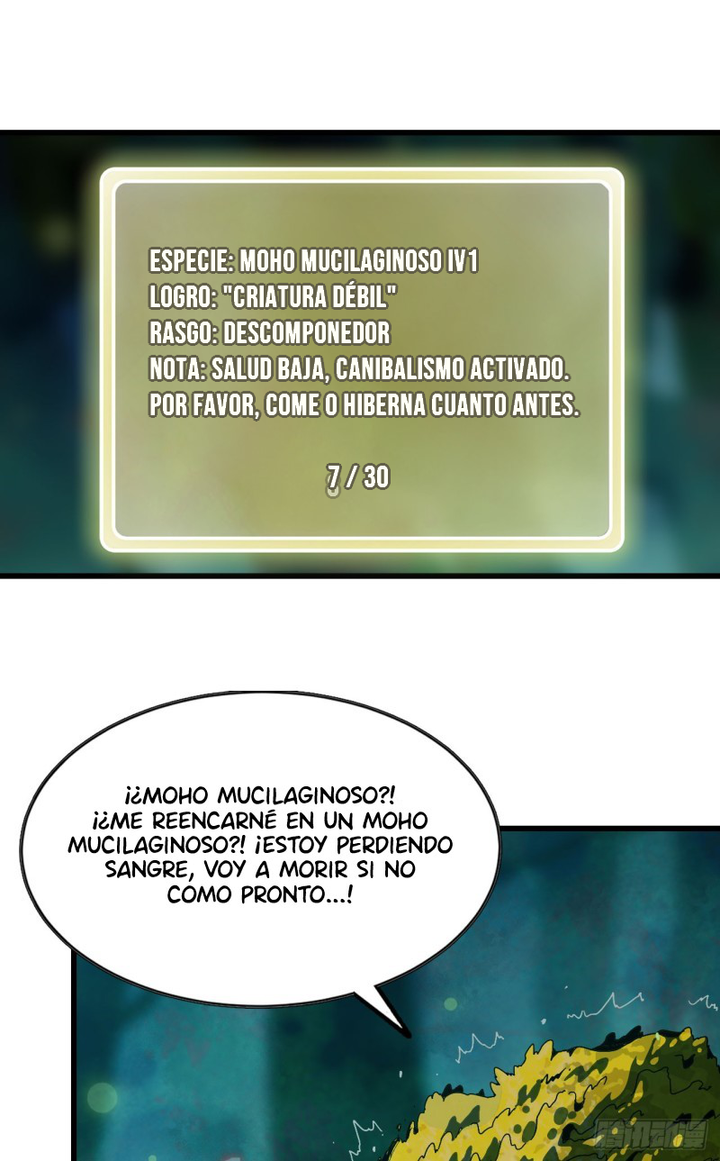 Yo, solo, como un hongo mucilaginoso capítulo 1 página 18