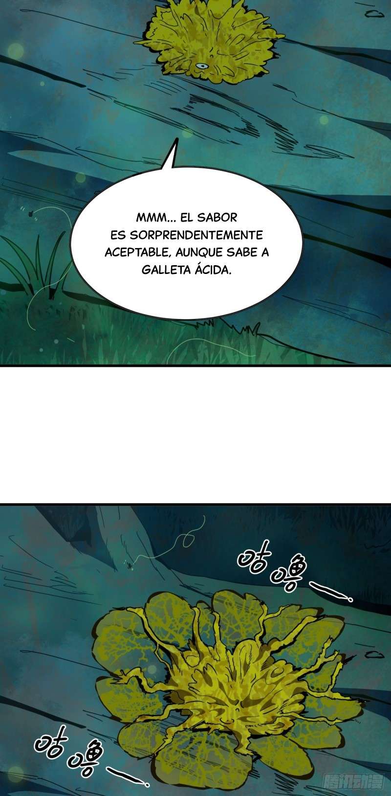 Yo, solo, como un hongo mucilaginoso capítulo 1 página 22