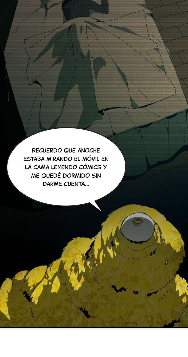 Yo, solo, como un hongo mucilaginoso capítulo 1 página 8