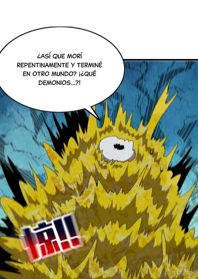 Yo, solo, como un hongo mucilaginoso capítulo 1 página 9