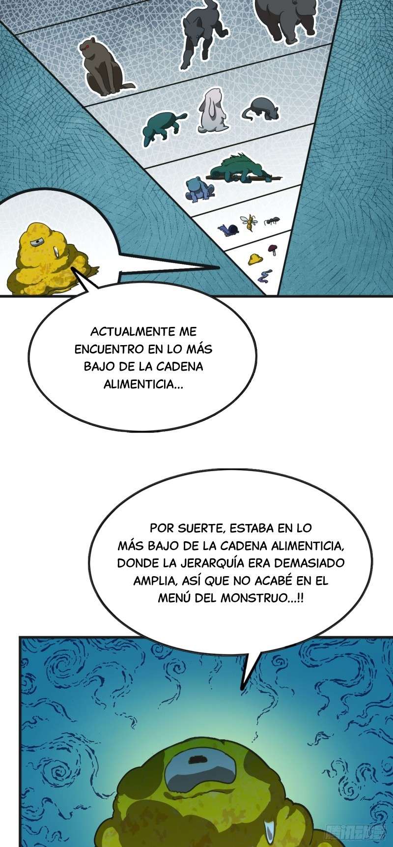 Yo, solo, como un hongo mucilaginoso capítulo 2 página 34