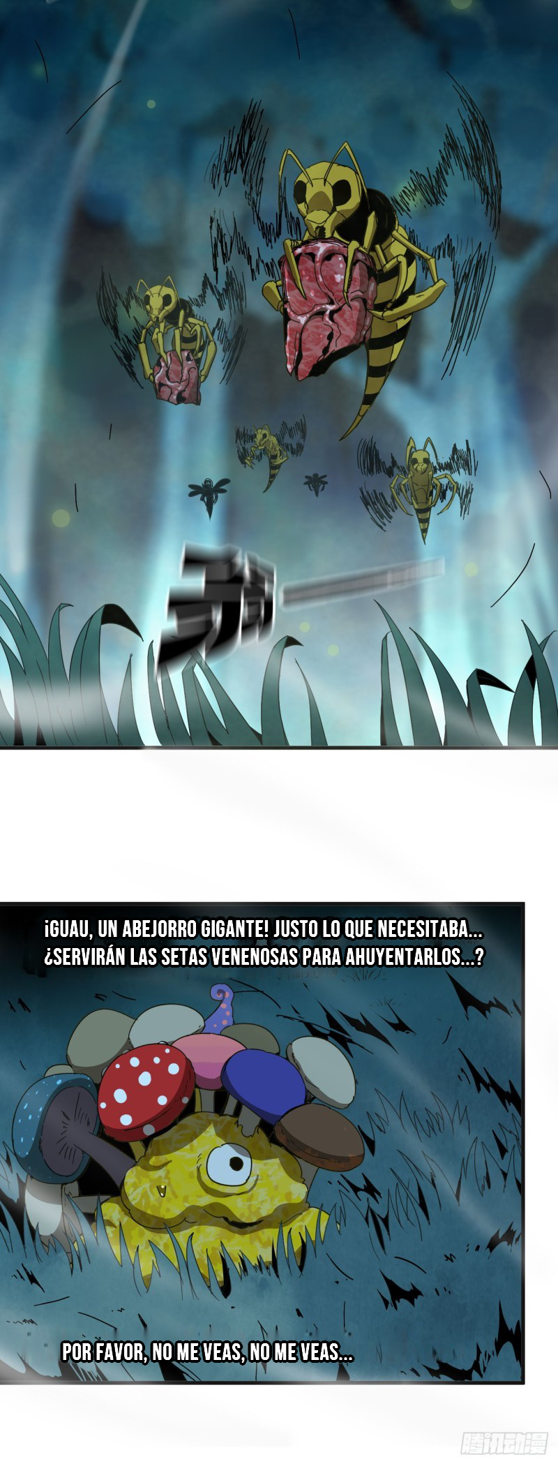 Yo, solo, como un hongo mucilaginoso capítulo 2 página 8