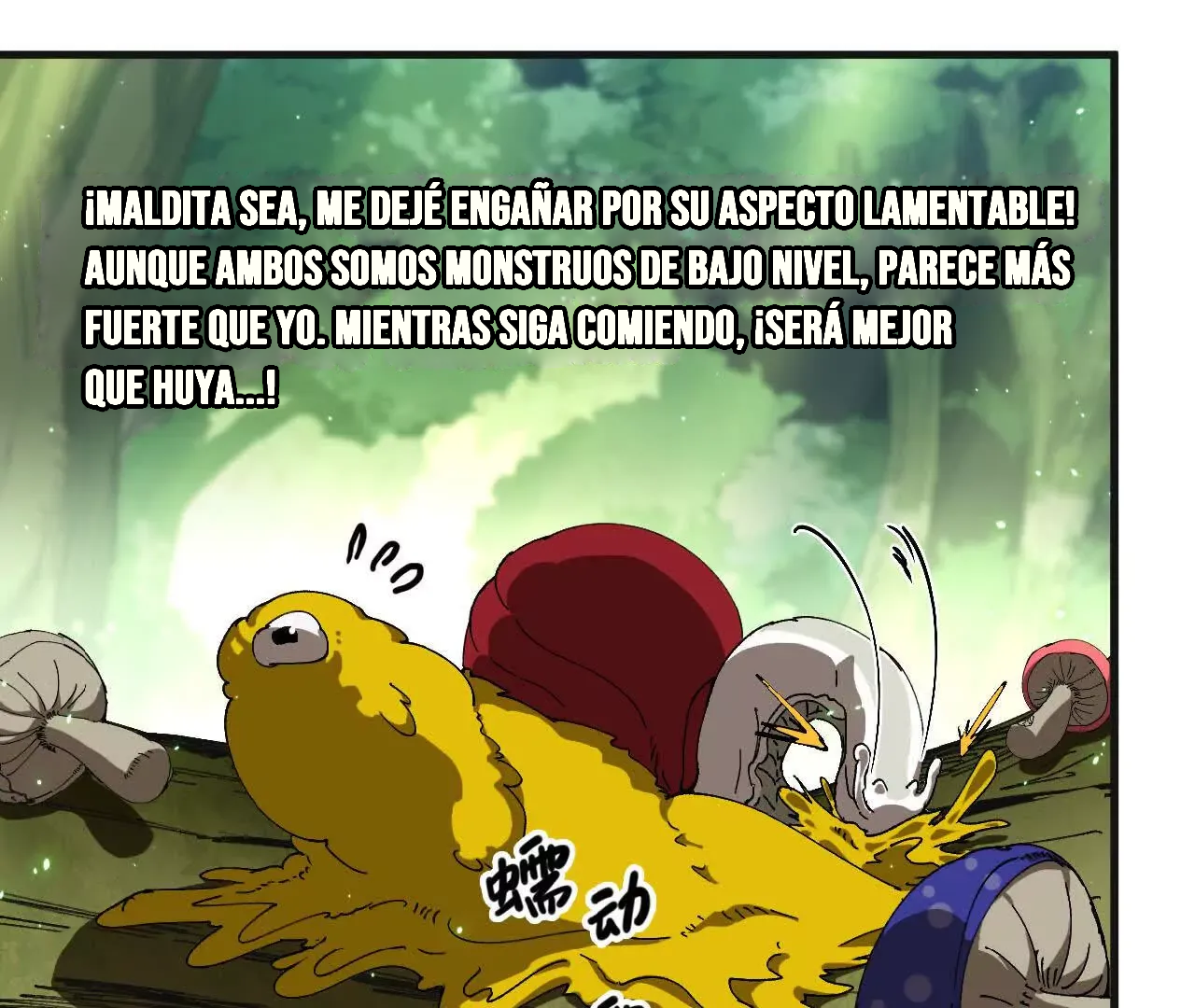Yo, solo, como un hongo mucilaginoso capítulo 3 página 48