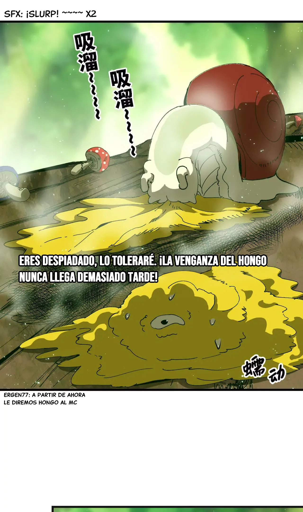 Yo, solo, como un hongo mucilaginoso capítulo 3 página 76