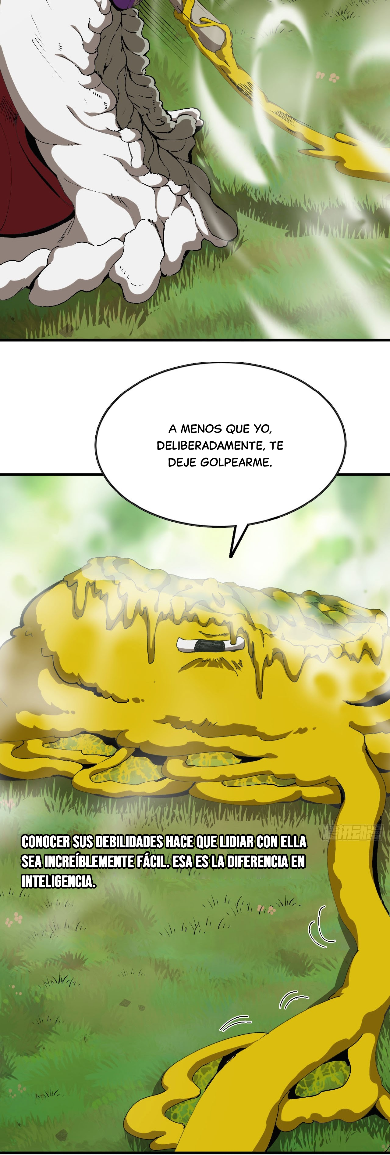 Yo, solo, como un hongo mucilaginoso capítulo 4 página 45