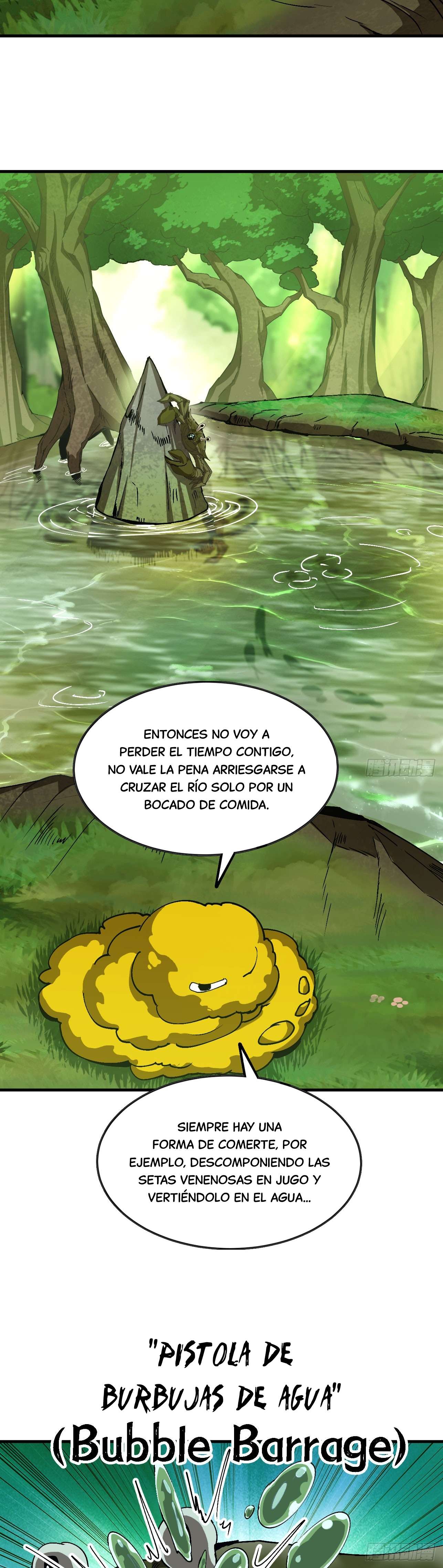 Yo, solo, como un hongo mucilaginoso capítulo 5 página 17