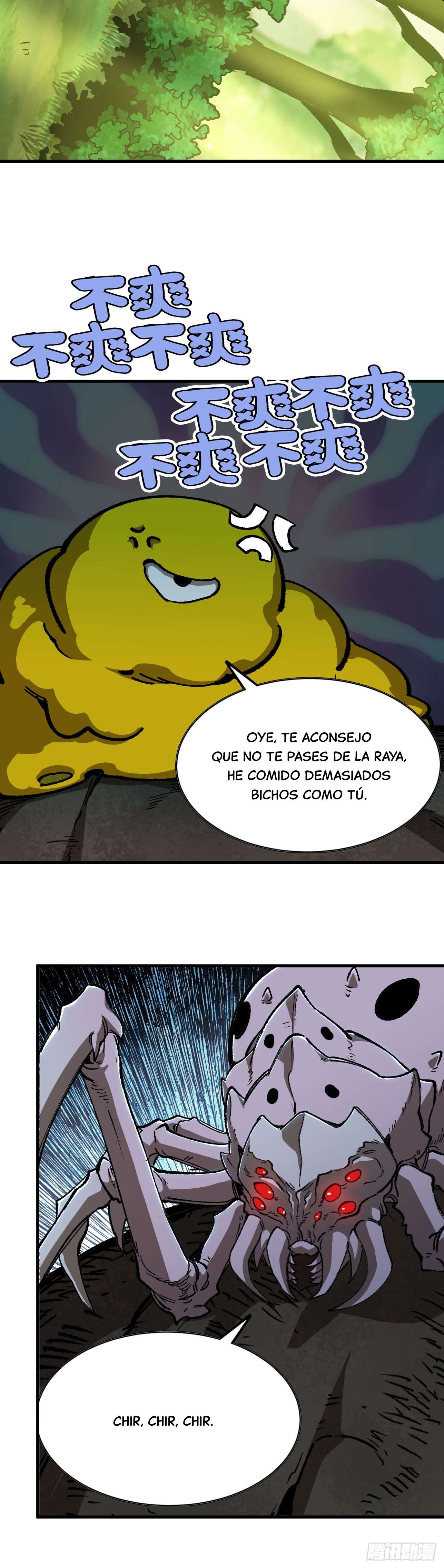 Yo, solo, como un hongo mucilaginoso capítulo 5 página 35