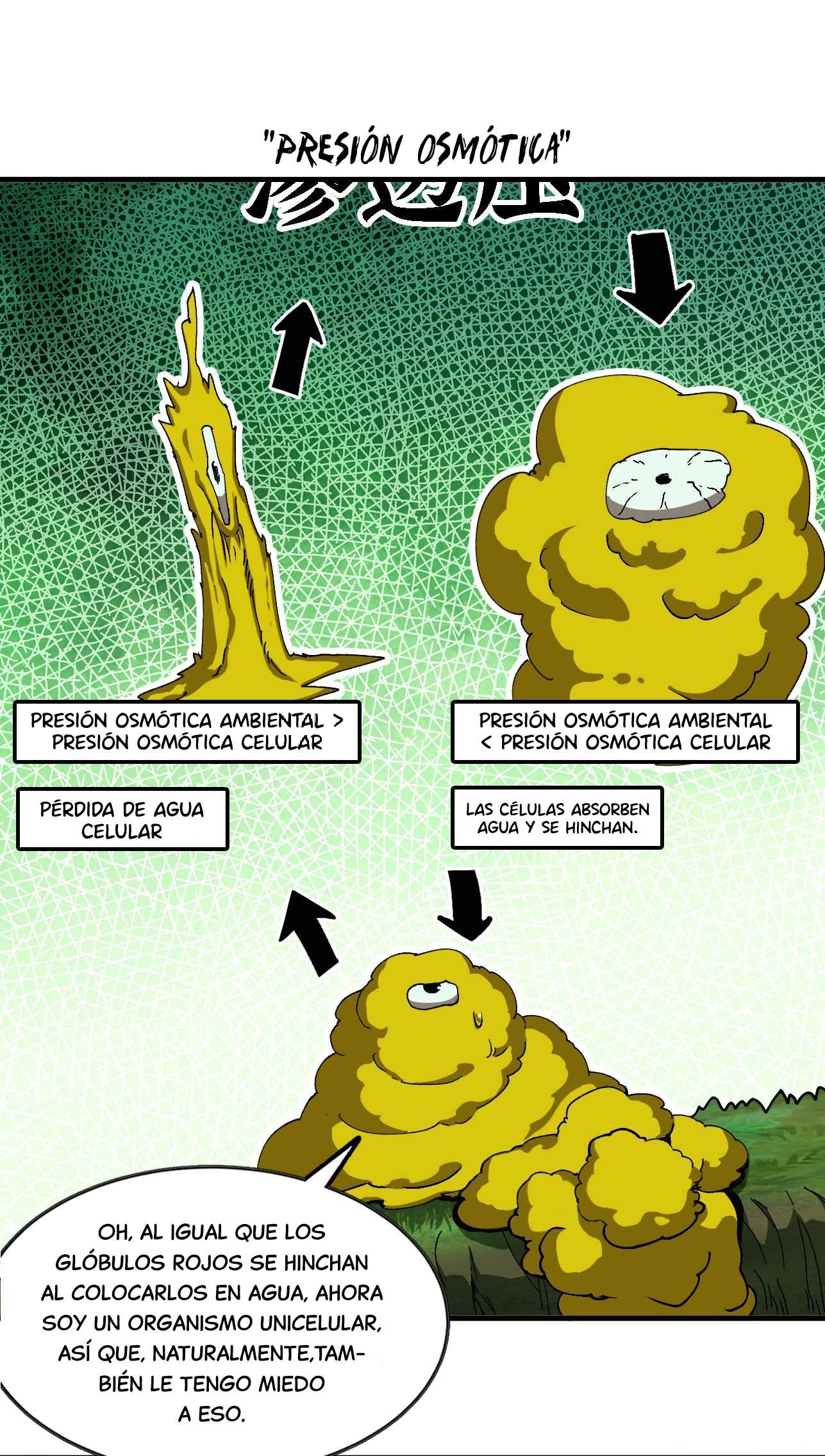 Yo, solo, como un hongo mucilaginoso capítulo 5 página 9
