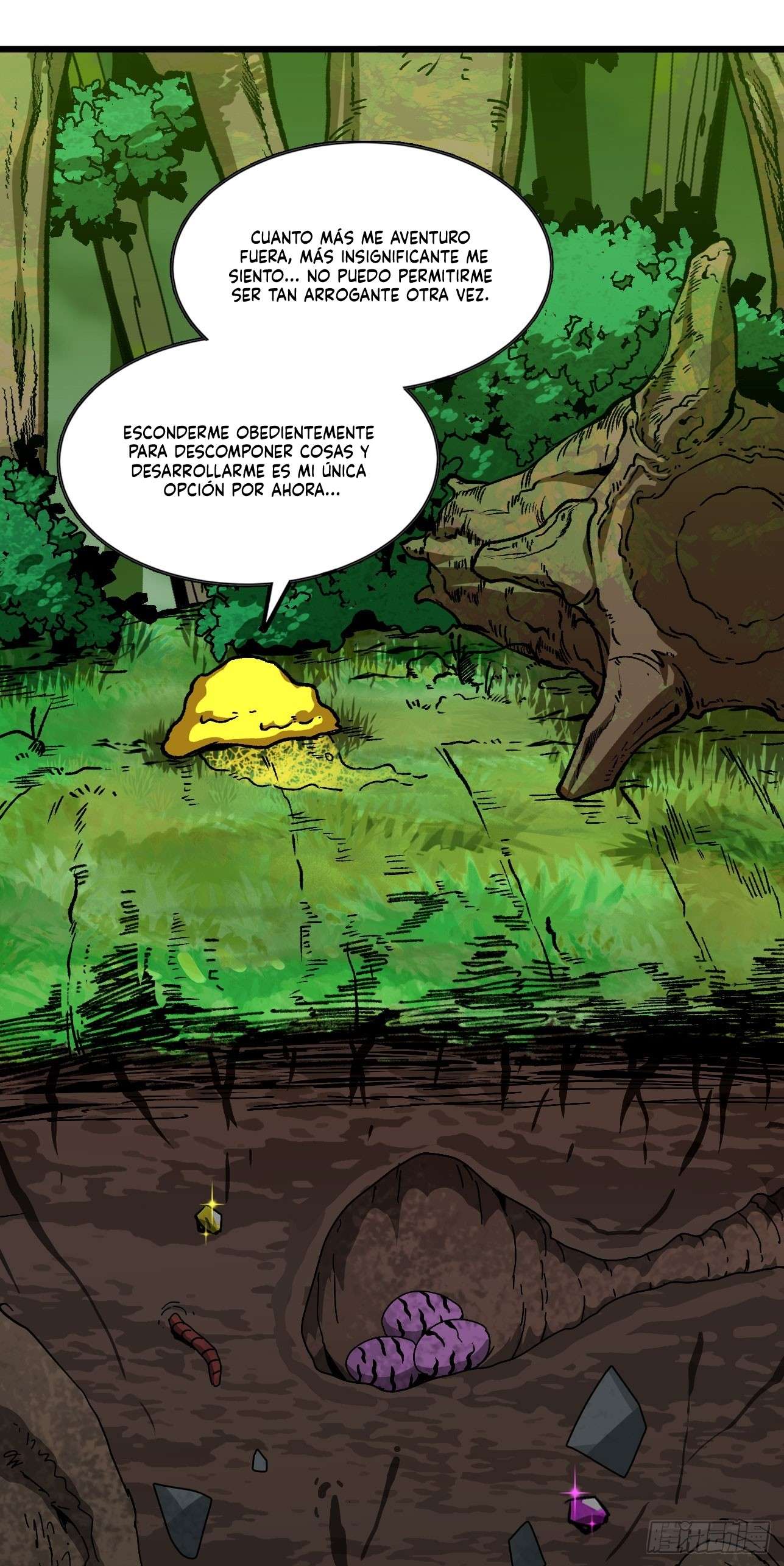 Yo, solo, como un hongo mucilaginoso capítulo 8 página 28