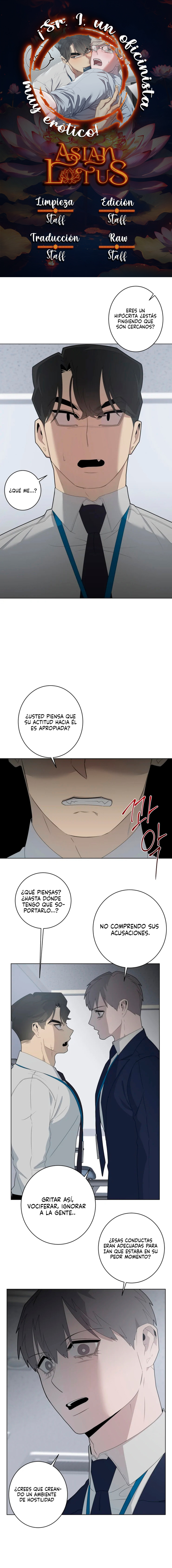 ¡Mr. I, un oficinista muy erótico! capítulo 16 página 1