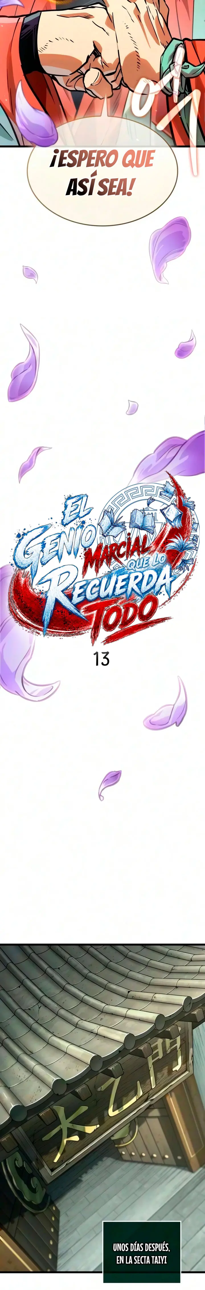 El Genio Marcial que lo Recuerda Todo capítulo 13 página 12
