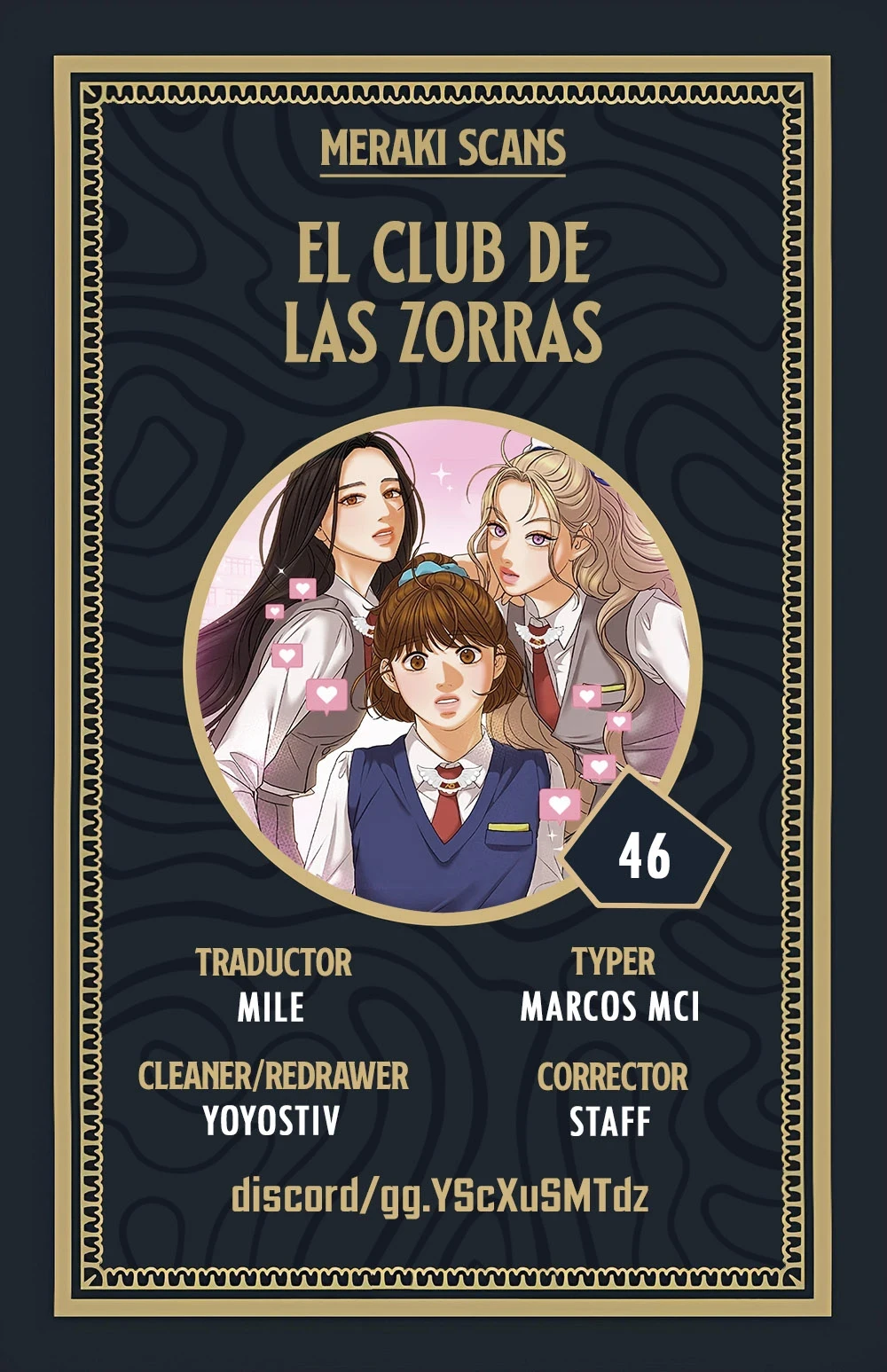 El club de las  Zorras capítulo 46 página 1