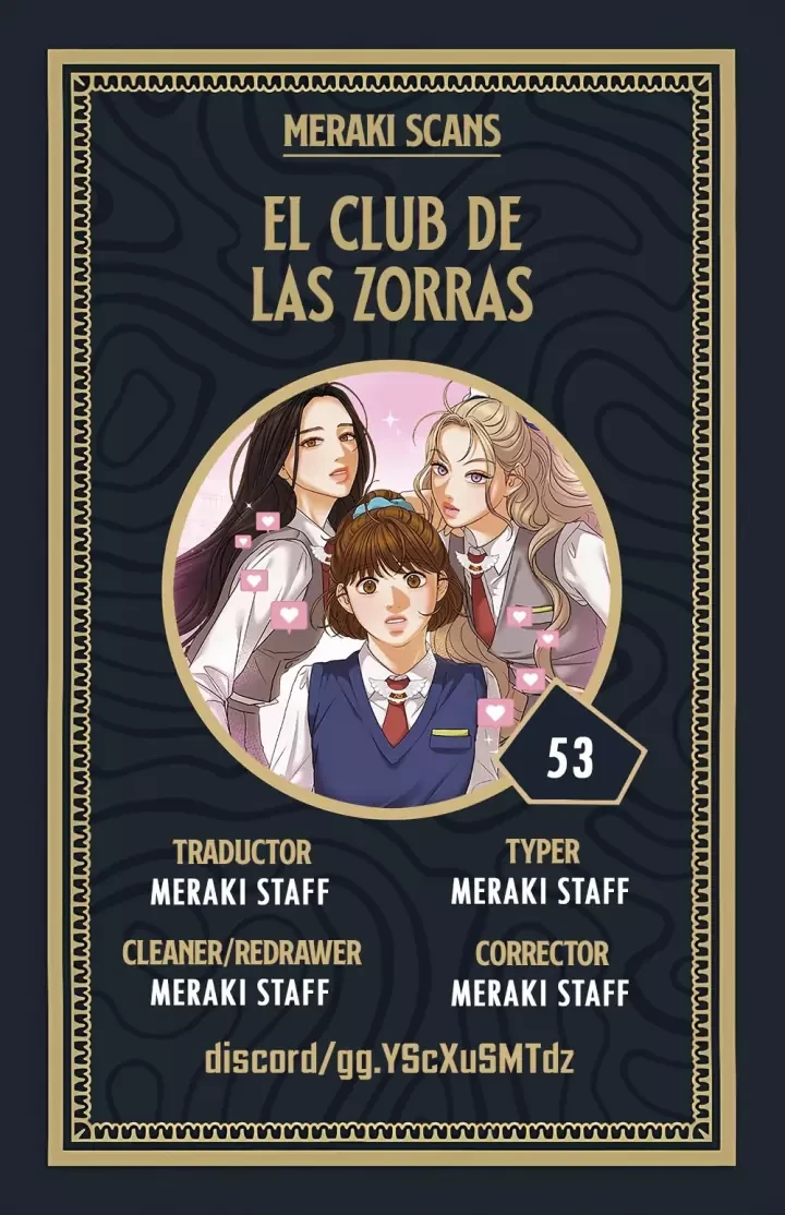 El club de las  Zorras capítulo 53 página 1