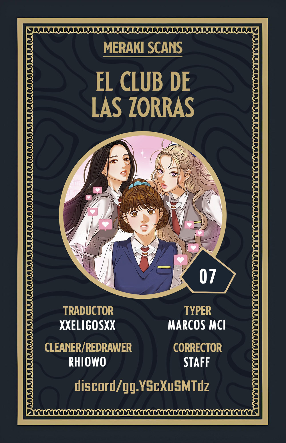 El club de las  Zorras capítulo 7 página 1