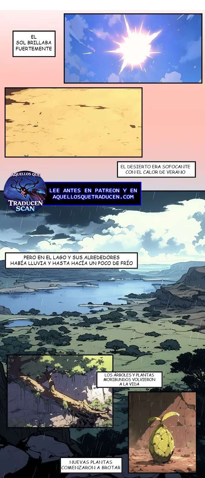 Mi Evolución a Partir de un Lago capítulo 4 página 8