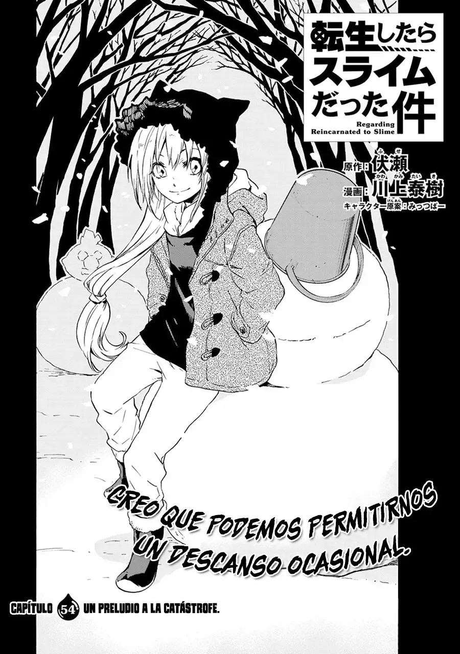 Aquella vez que me convertí en Slime capítulo 54 página 3