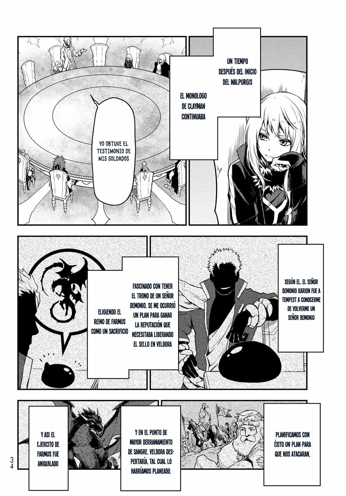 Aquella vez que me convertí en Slime capítulo 81 página 14