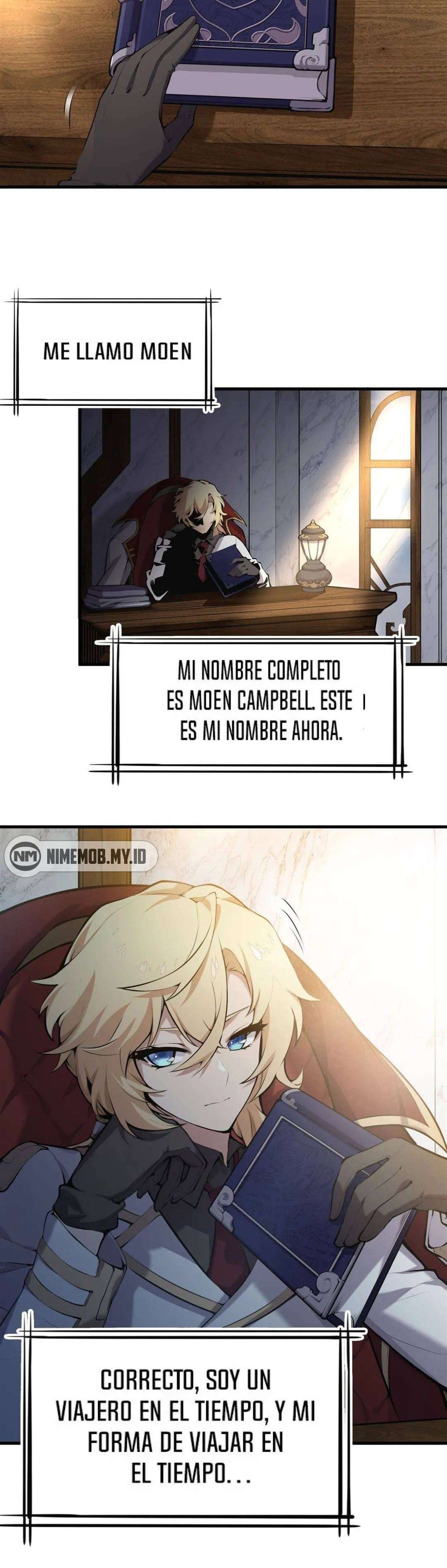 El villano rubio de la novela de la protagonista femenina quiere ser feliz capítulo 0.1 página 4