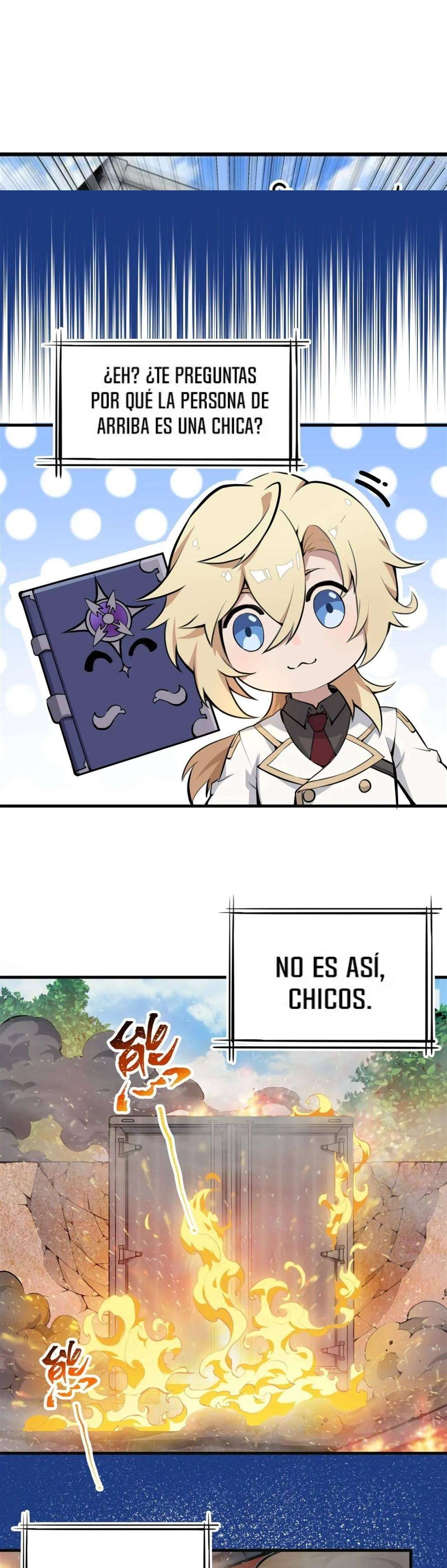 El villano rubio de la novela de la protagonista femenina quiere ser feliz capítulo 0.1 página 6