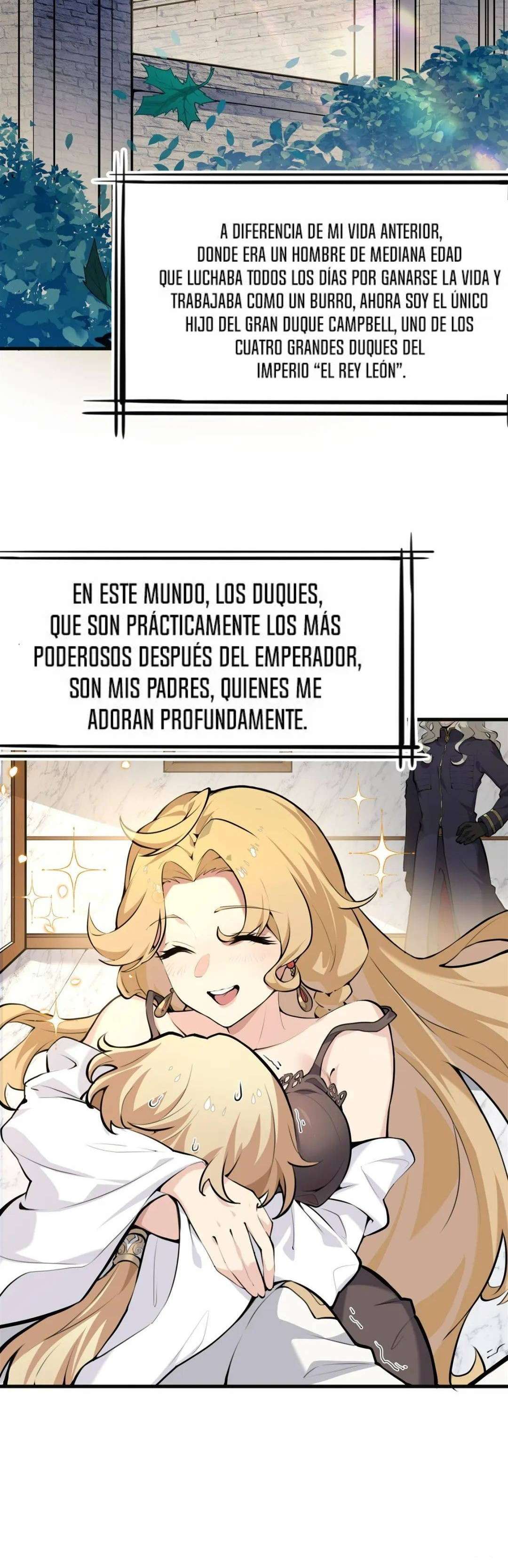 El villano rubio de la novela de la protagonista femenina quiere ser feliz capítulo 0.1 página 7