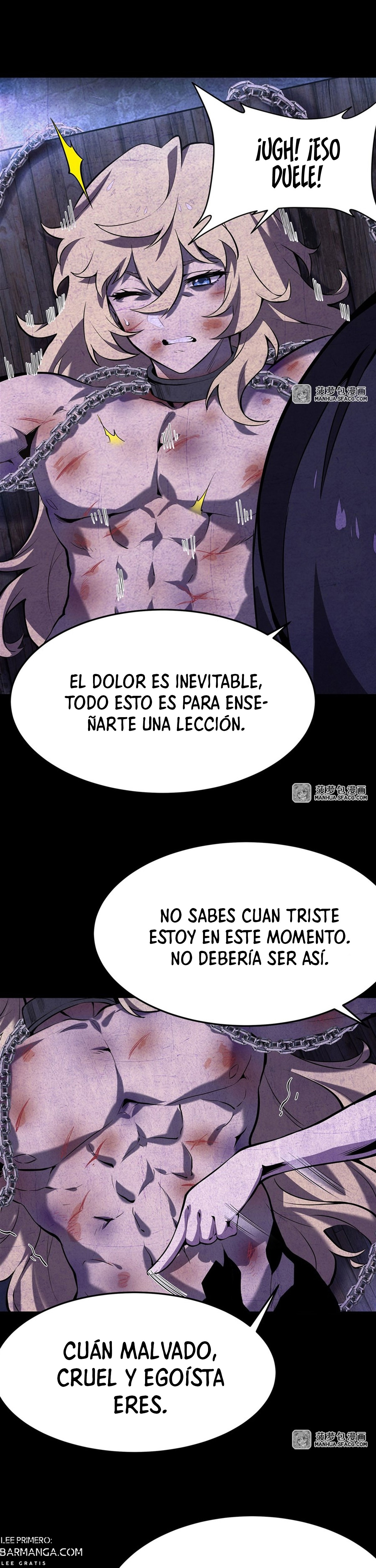El villano rubio de la novela de la protagonista femenina quiere ser feliz capítulo 2 página 10
