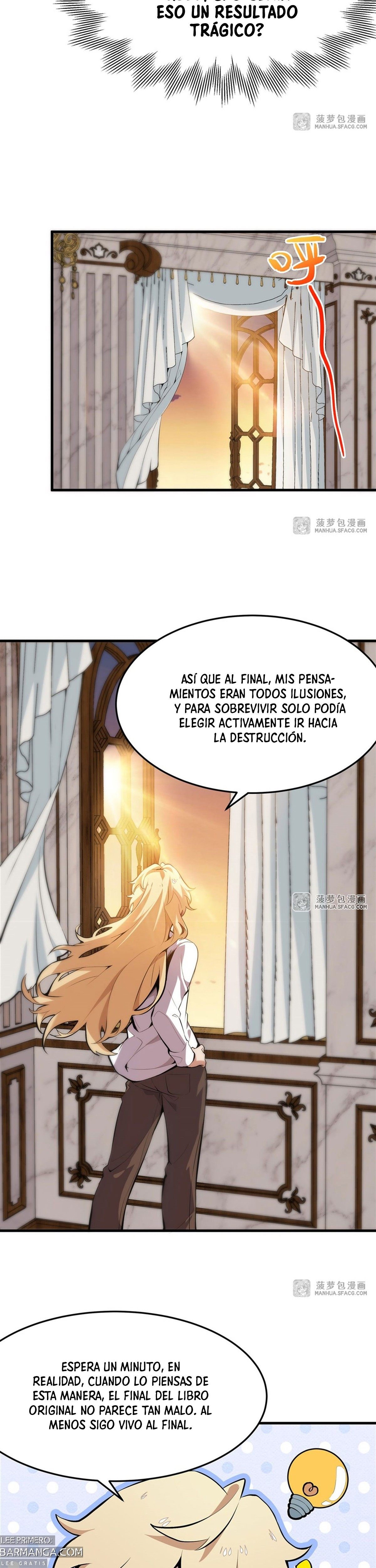 El villano rubio de la novela de la protagonista femenina quiere ser feliz capítulo 2 página 17