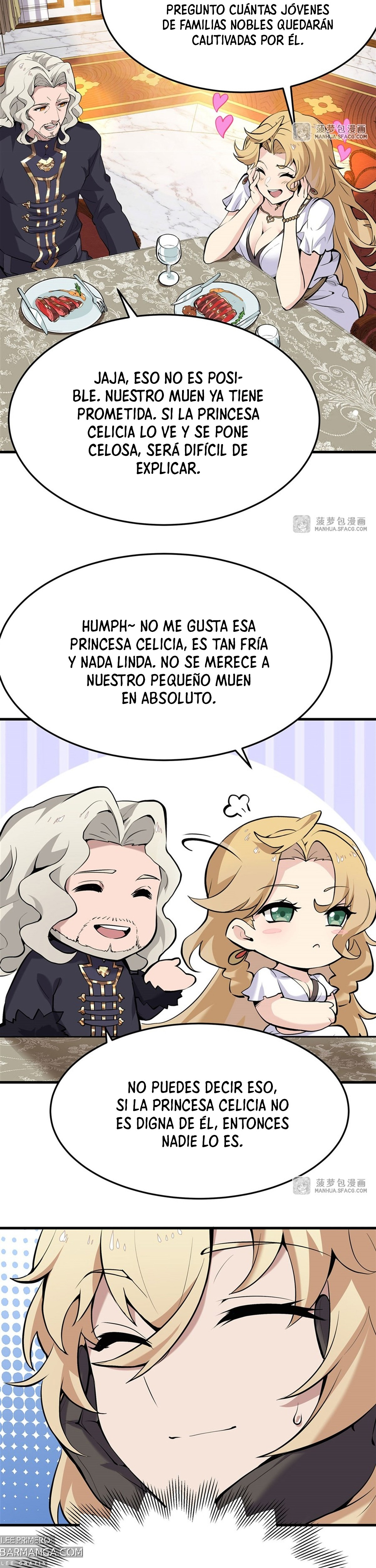 El villano rubio de la novela de la protagonista femenina quiere ser feliz capítulo 2 página 22