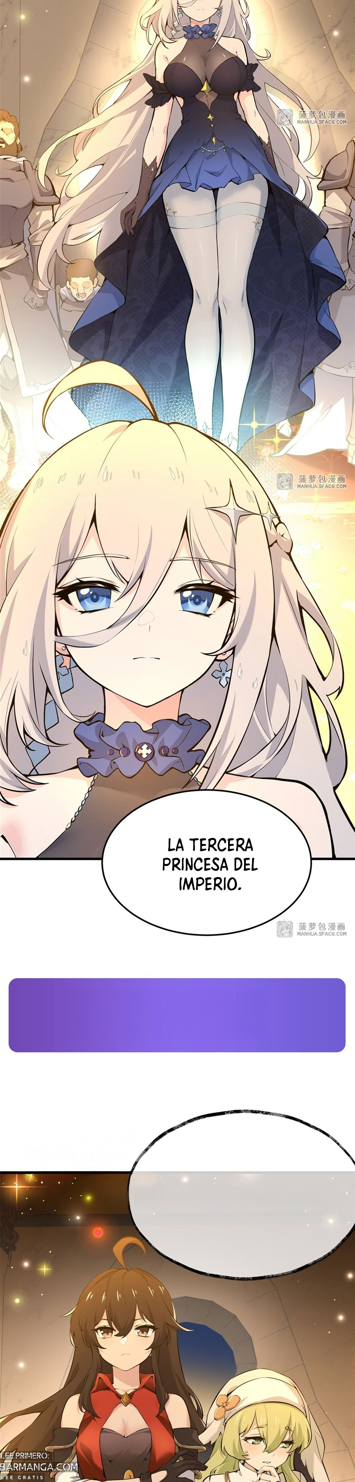 El villano rubio de la novela de la protagonista femenina quiere ser feliz capítulo 4 página 24