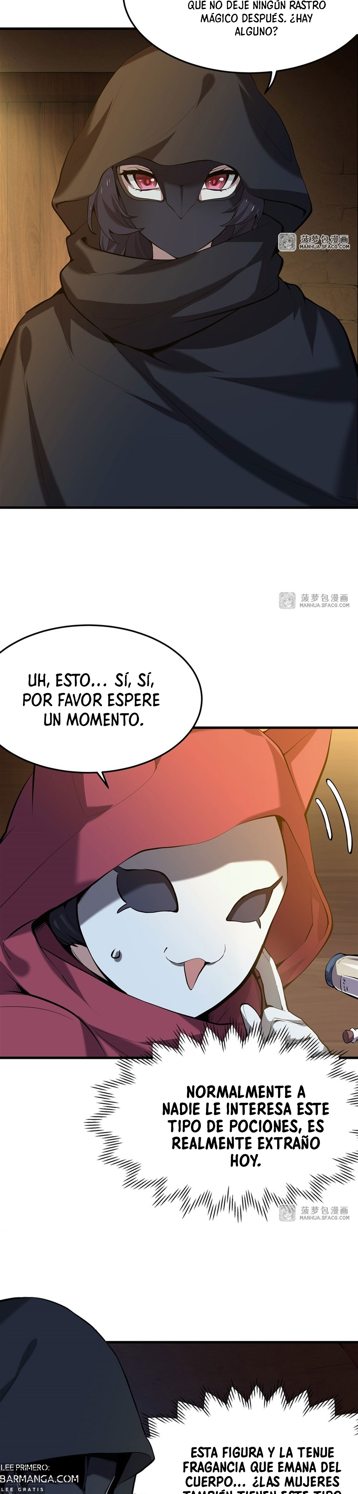 El villano rubio de la novela de la protagonista femenina quiere ser feliz capítulo 4 página 4