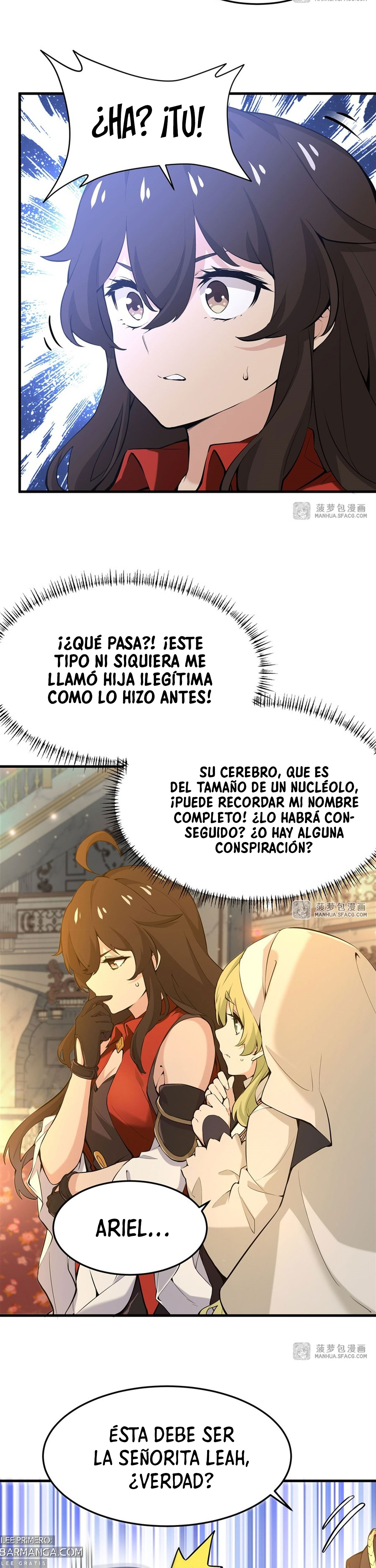 El villano rubio de la novela de la protagonista femenina quiere ser feliz capítulo 5 página 11