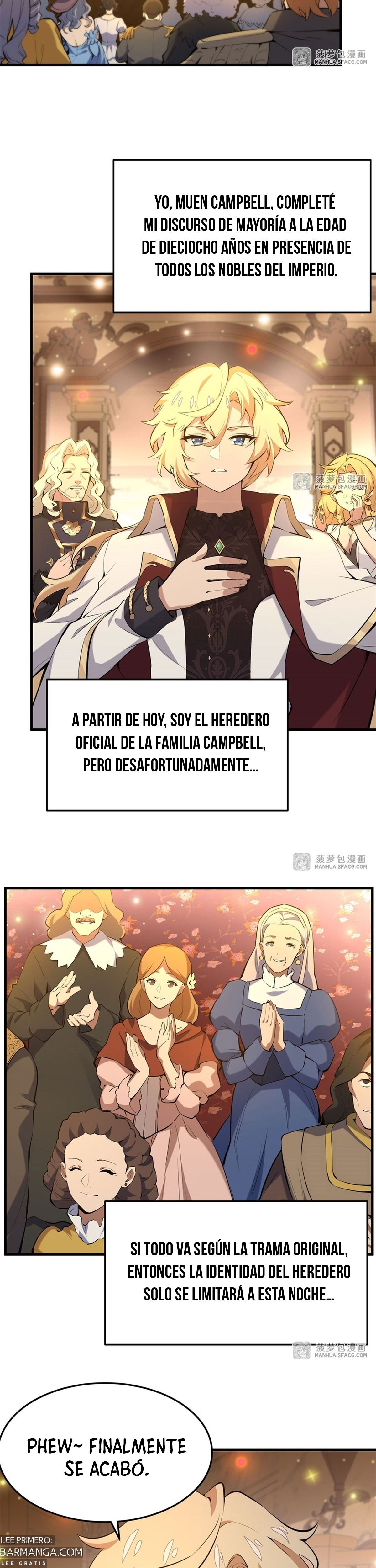 El villano rubio de la novela de la protagonista femenina quiere ser feliz capítulo 5 página 16