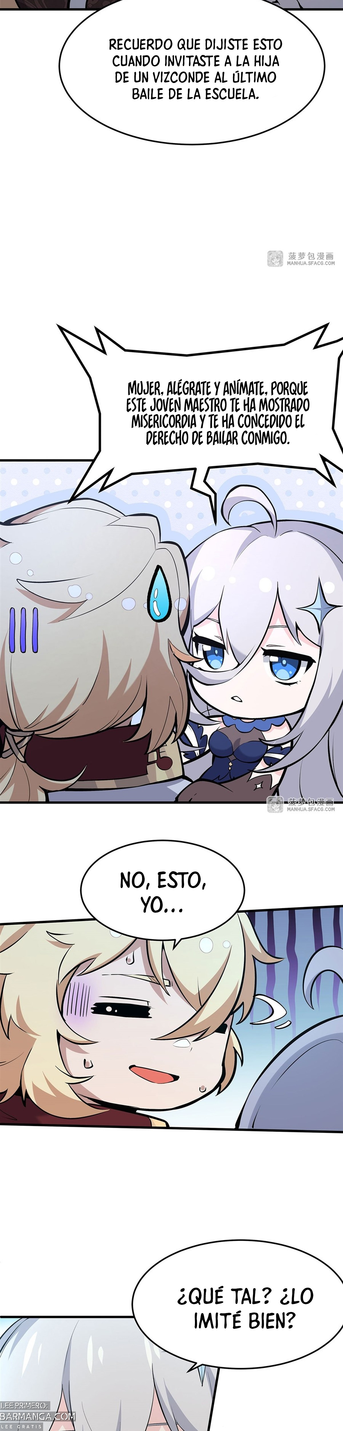 El villano rubio de la novela de la protagonista femenina quiere ser feliz capítulo 5 página 23