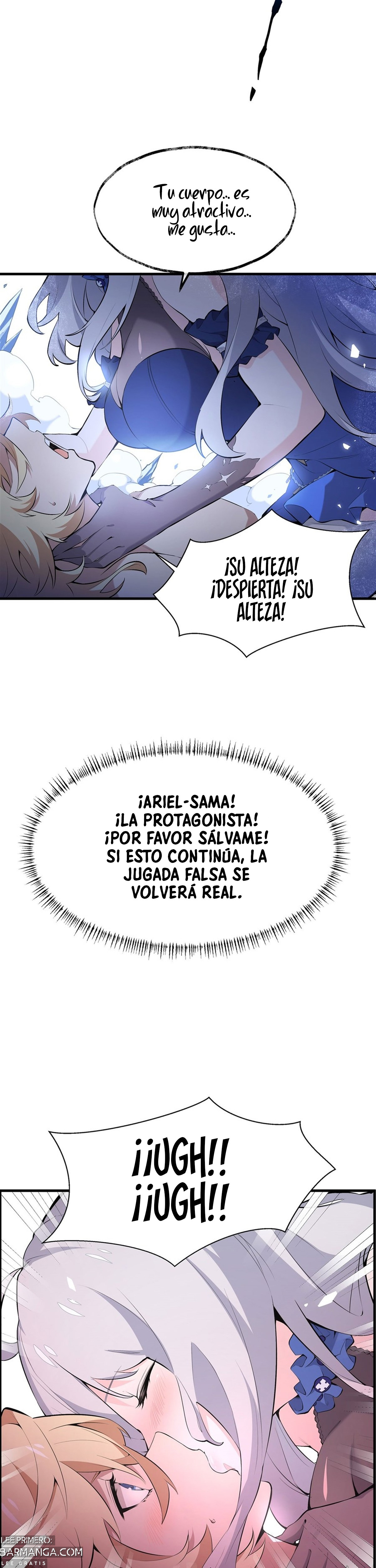 El villano rubio de la novela de la protagonista femenina quiere ser feliz capítulo 7 página 11