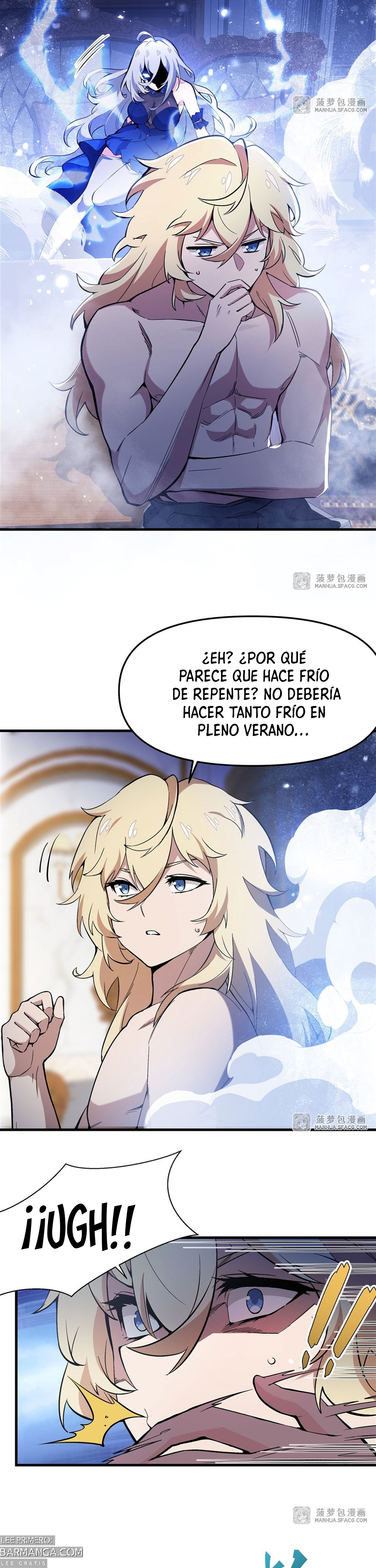 El villano rubio de la novela de la protagonista femenina quiere ser feliz capítulo 7 página 7