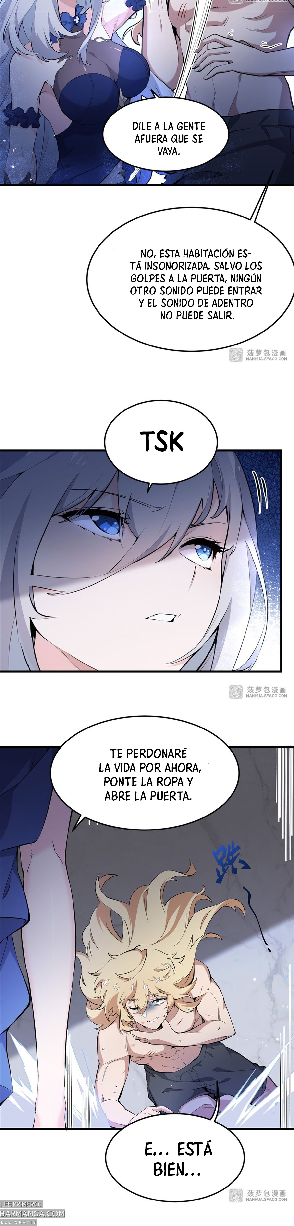 El villano rubio de la novela de la protagonista femenina quiere ser feliz capítulo 8 página 11