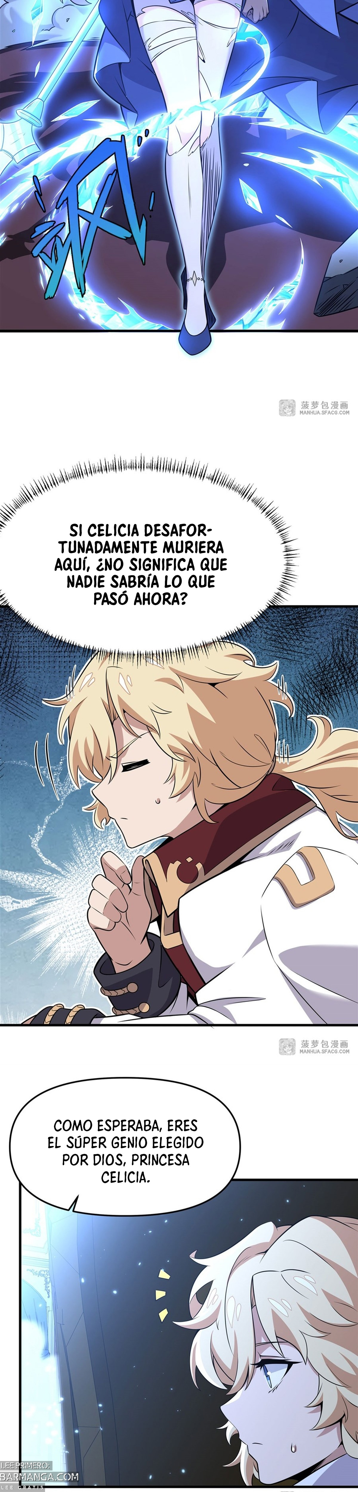 El villano rubio de la novela de la protagonista femenina quiere ser feliz capítulo 9 página 11