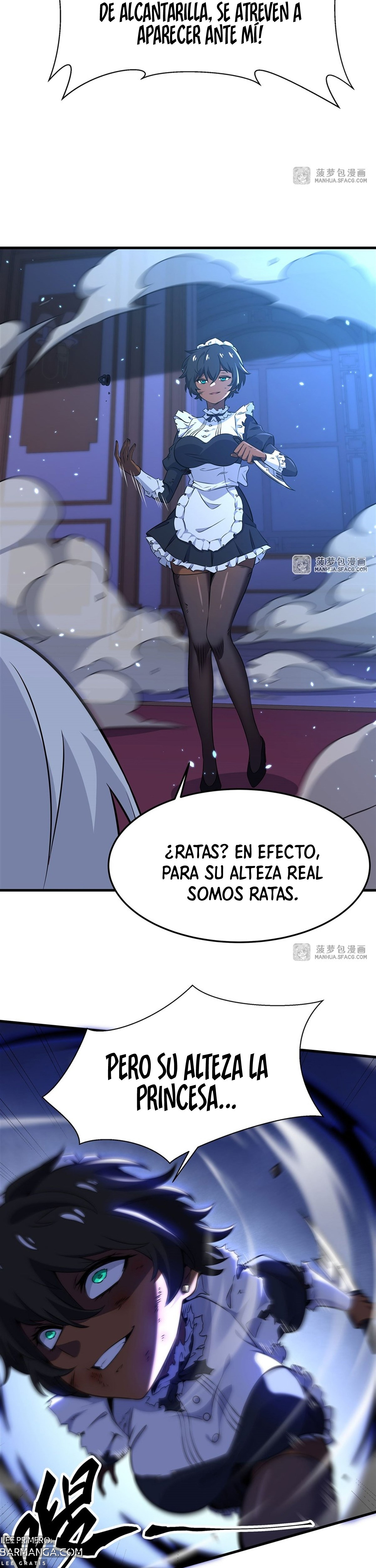 El villano rubio de la novela de la protagonista femenina quiere ser feliz capítulo 9 página 19
