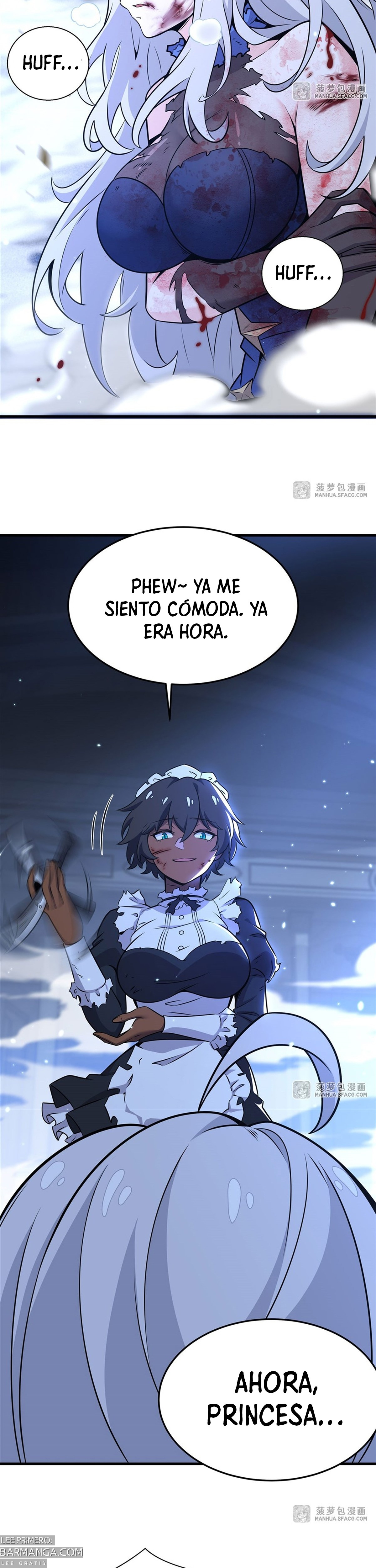 El villano rubio de la novela de la protagonista femenina quiere ser feliz capítulo 9 página 24