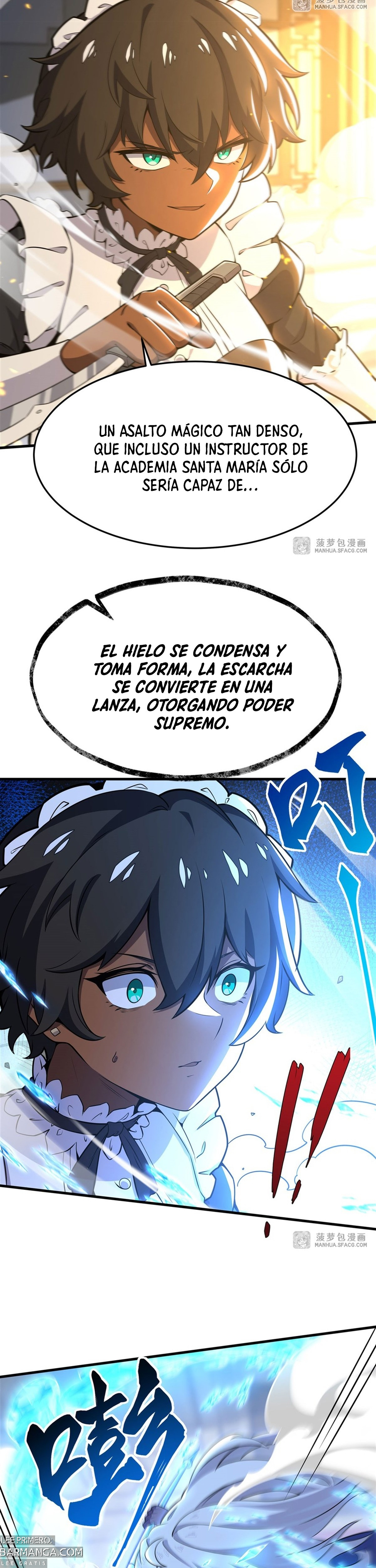 El villano rubio de la novela de la protagonista femenina quiere ser feliz capítulo 9 página 4