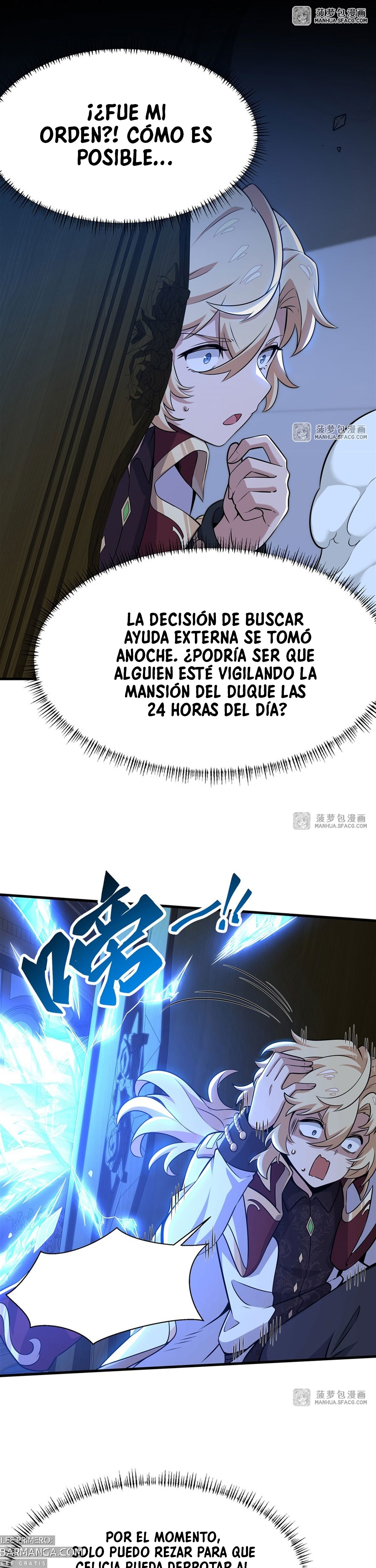 El villano rubio de la novela de la protagonista femenina quiere ser feliz capítulo 9 página 9