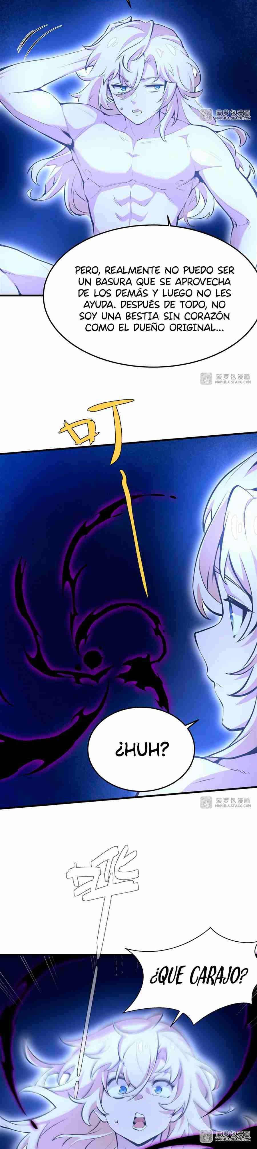 El villano rubio de la novela de la protagonista femenina quiere ser feliz capítulo 10 página 15