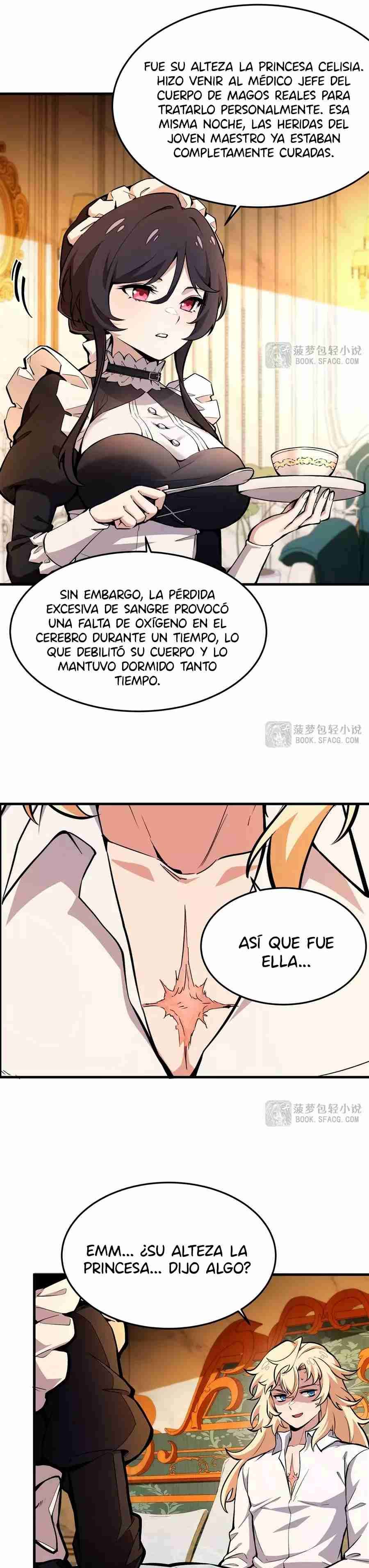El villano rubio de la novela de la protagonista femenina quiere ser feliz capítulo 11 página 13