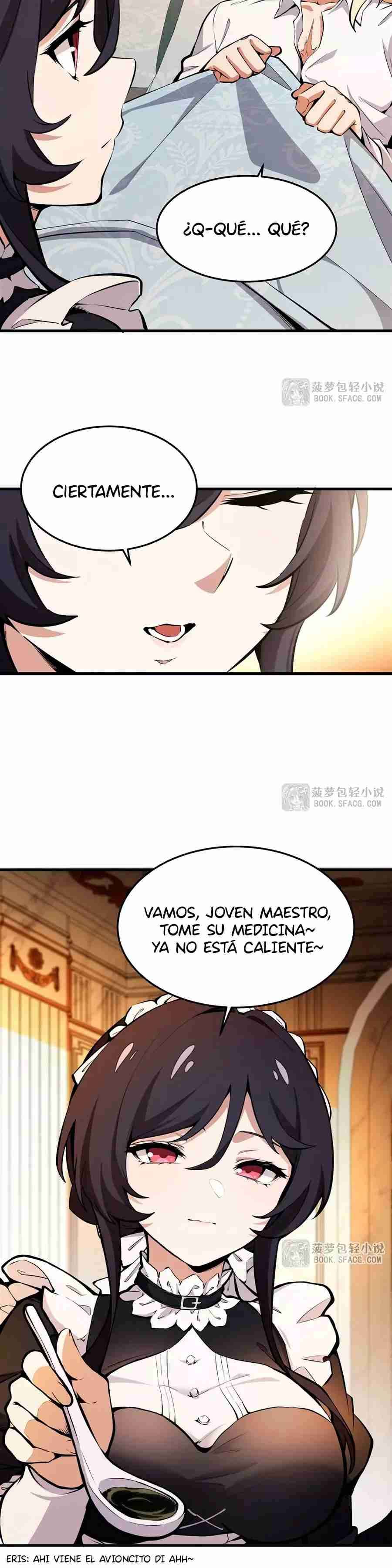 El villano rubio de la novela de la protagonista femenina quiere ser feliz capítulo 11 página 19