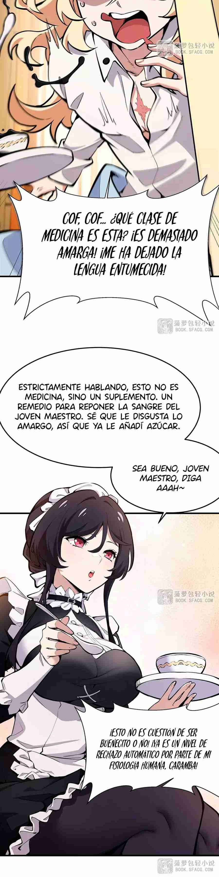 El villano rubio de la novela de la protagonista femenina quiere ser feliz capítulo 11 página 21