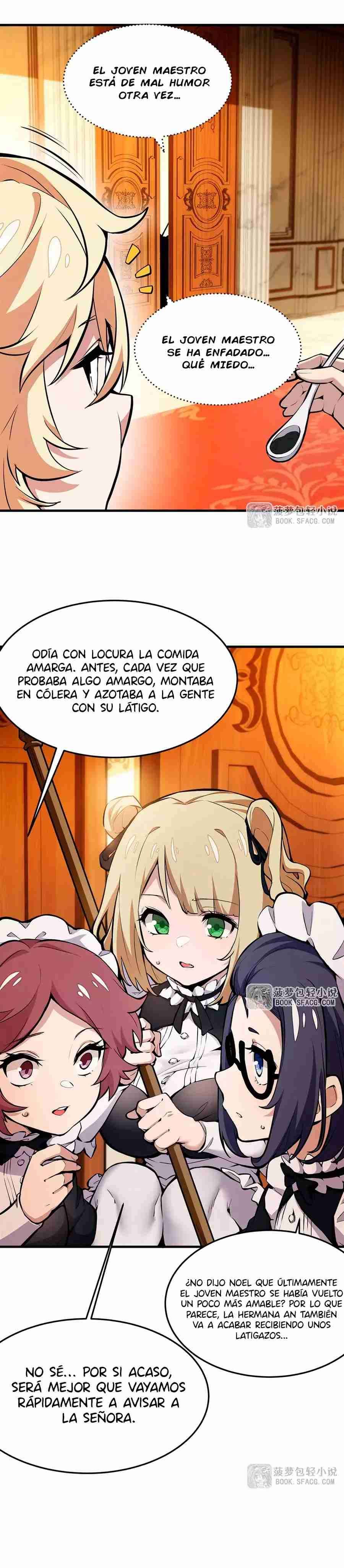 El villano rubio de la novela de la protagonista femenina quiere ser feliz capítulo 11 página 22