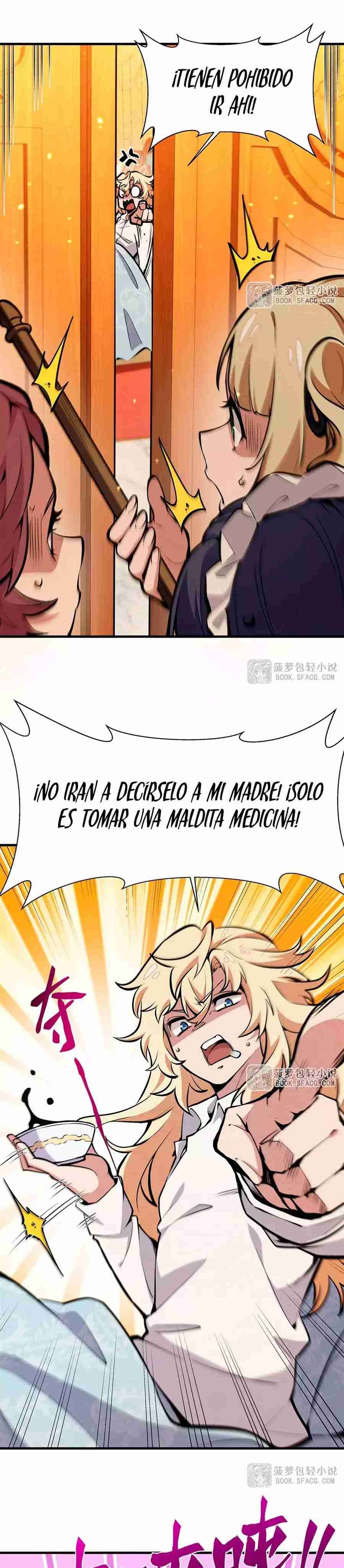 El villano rubio de la novela de la protagonista femenina quiere ser feliz capítulo 11 página 23