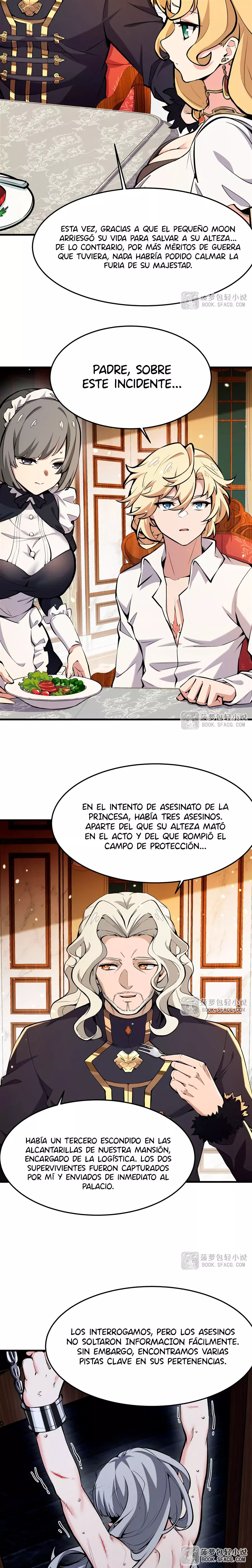 El villano rubio de la novela de la protagonista femenina quiere ser feliz capítulo 12 página 10