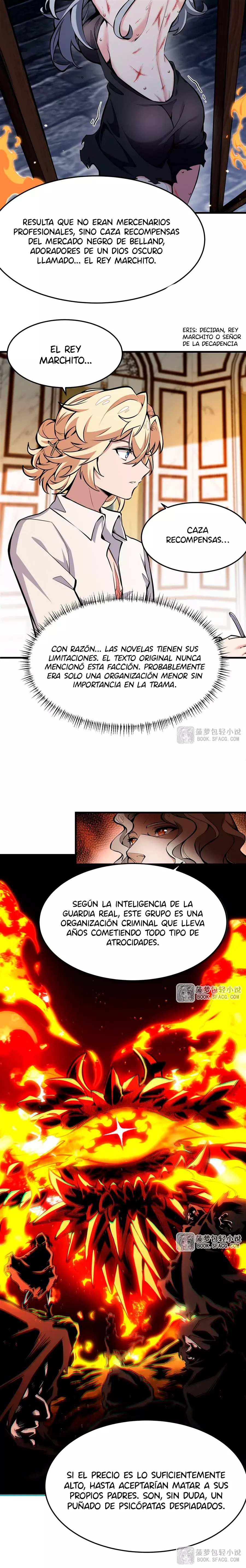 El villano rubio de la novela de la protagonista femenina quiere ser feliz capítulo 12 página 11