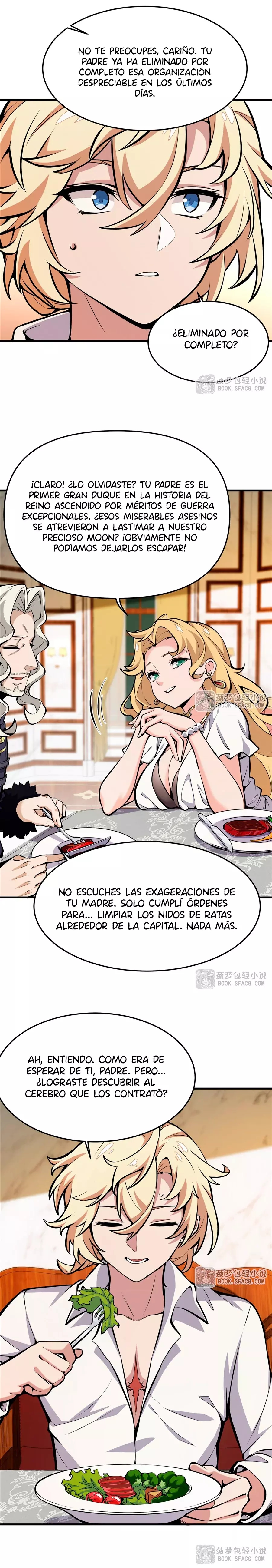 El villano rubio de la novela de la protagonista femenina quiere ser feliz capítulo 12 página 12